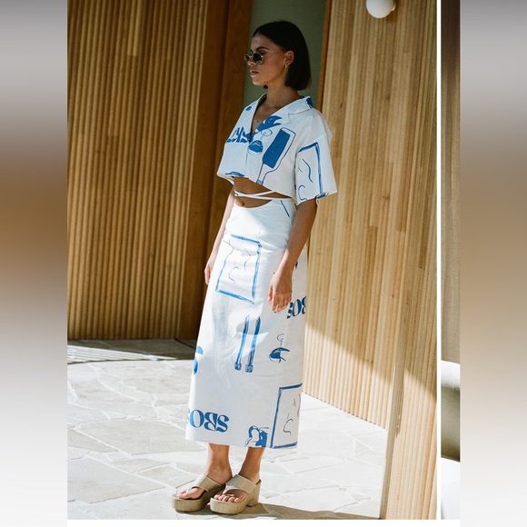 2 PIECE - SABO SKIRT GRENADA SET - SOLD OUT XS - Picture 6 of 16